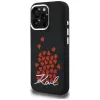Karl Lagerfeld Silicone Heart SignLogo MagSafe puzdro pre iPhone 16 Pro Max čierna