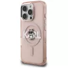 Karl Lagerfeld IML Choupette Sketch Logo MagSafe puzdro pre iPhone 16 Pro ružová