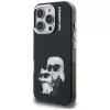KARL LAGERFELD IML Aquarelle ochranné puzdro pre Apple iPhone 16 Pro - čierna