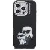 KARL LAGERFELD IML Aquarelle ochranné puzdro pre Apple iPhone 16 Pro - čierna