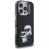 KARL LAGERFELD IML Aquarelle ochranné puzdro pre Apple iPhone 16 Pro - čierna