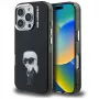 Karl Lagerfeld IML Aquarelle Karl & Logo puzdro pre Apple iPhone 16 Pro, čierna
