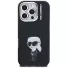 Karl Lagerfeld IML Aquarelle Karl & Logo puzdro pre iPhone 16 Pro Max čierna