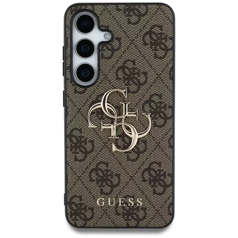 Guess Big 4G Logo Classic Logo puzdro pre Samsung Galaxy S25+ (hnedá)