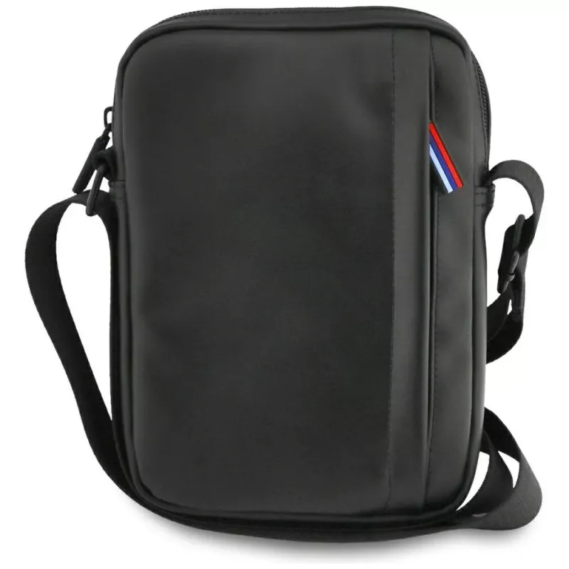 BMW Carbon Pockets & Metal Logo 8 čierne puzdro na smartfón
