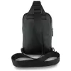 BMW CarbonPocket & Metal Logo crossbody taška na telefón čierna
