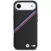 BMW M Tricolor Metal Logo puzdro MagSafe pre Apple iPhone Air, čierne