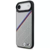 BMW M Tricolor Metal Logo puzdro MagSafe pre Apple iPhone Air, sivé