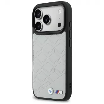 BMW M Shape Logo MagSafe puzdro pre iPhone 17 Pro Max sivá