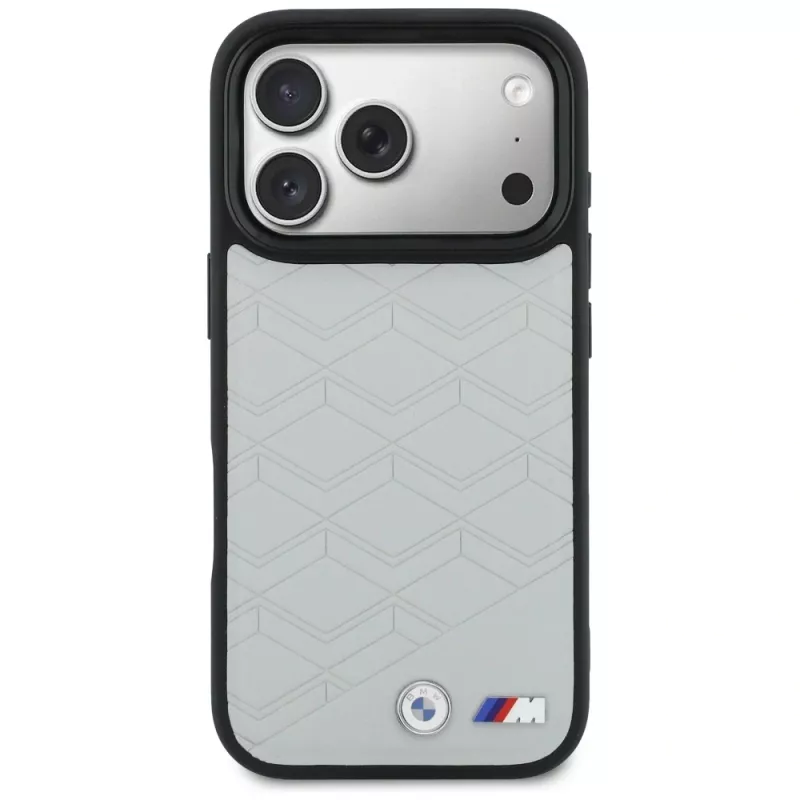 BMW M Shape Logo MagSafe puzdro pre iPhone 17 Pro Max sivá