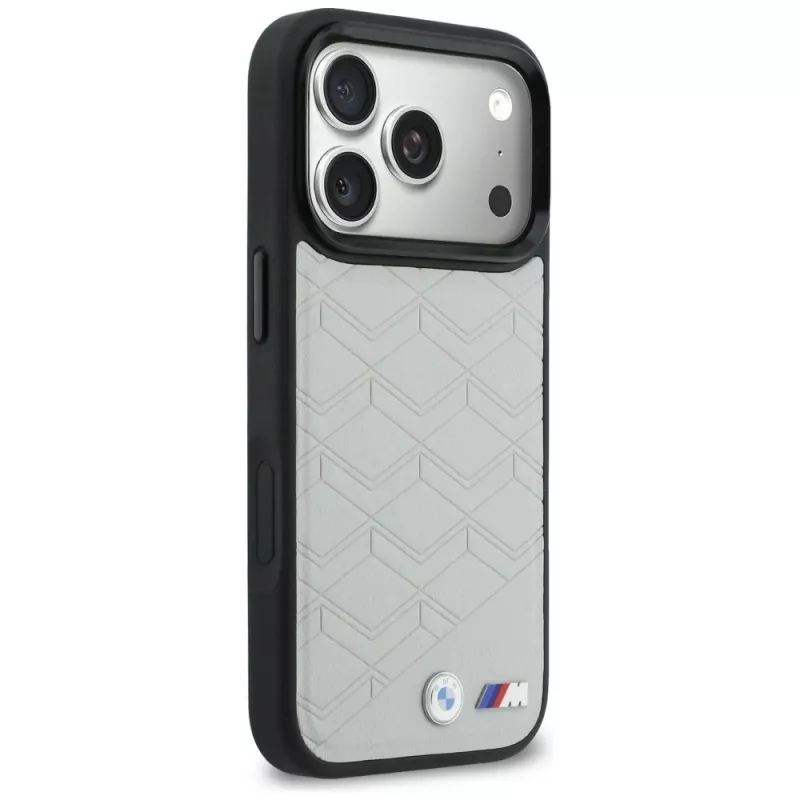 BMW M Shape Logo MagSafe puzdro pre iPhone 17 Pro Max sivá
