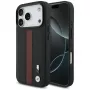 BMW M Perforated Stripe Logo MagSafe puzdro pre iPhone 17 Pro červená