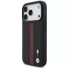 BMW M Perforated Stripe Logo MagSafe puzdro pre iPhone 17 Pro červená