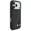 BMW M Carbon Line & Logo MagSafe puzdro pre iPhone 17 Pro žltá