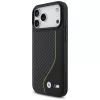 BMW M Carbon Line & Logo MagSafe puzdro pre iPhone 17 Pro Max žltá