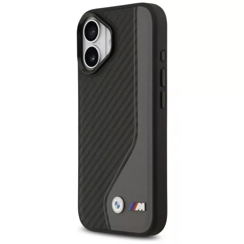BMW M Carbon Logo MagSafe puzdro pre iPhone 17 antracitová