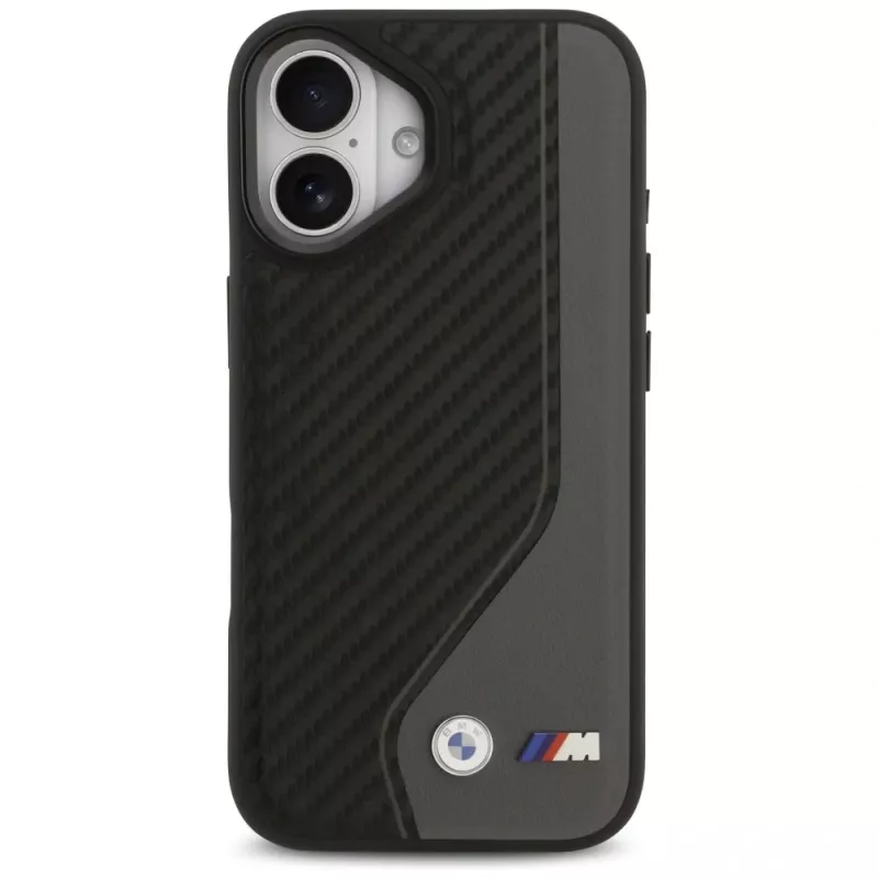 BMW M Carbon Logo MagSafe puzdro pre iPhone 17 antracitová