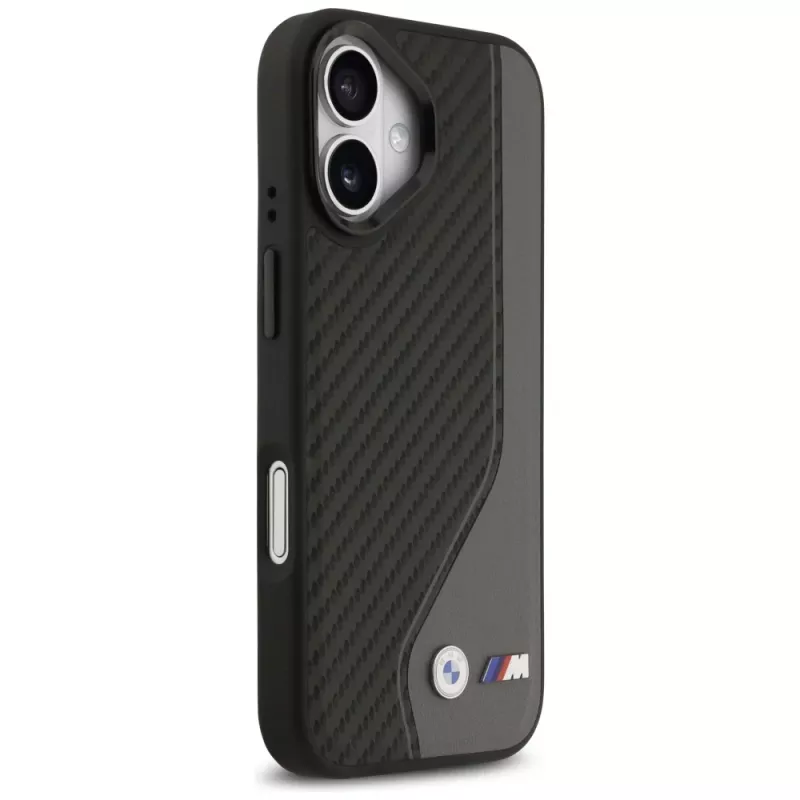 BMW M Carbon Logo MagSafe puzdro pre iPhone 17 antracitová