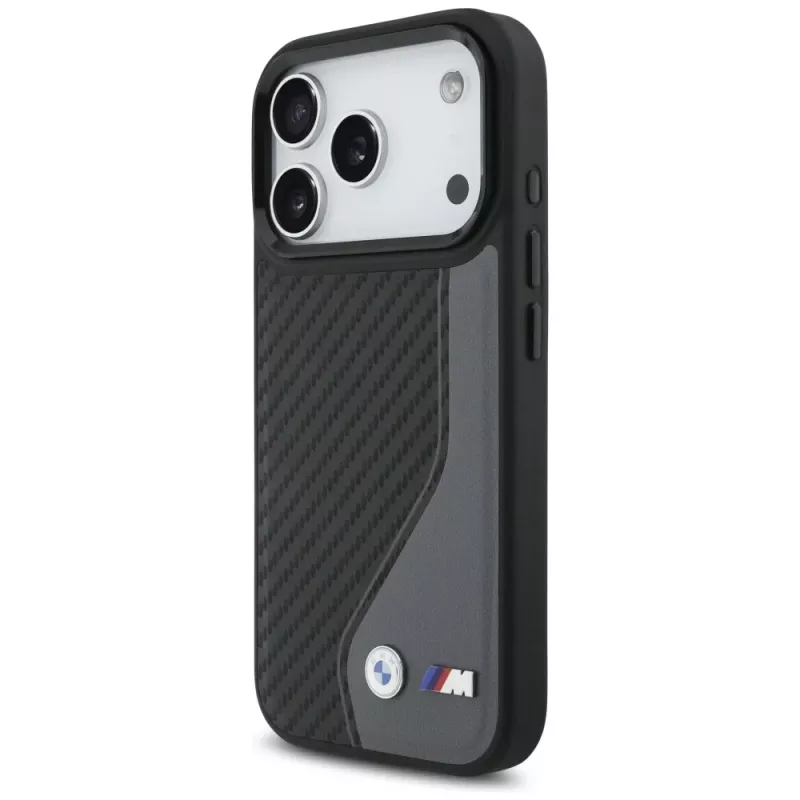 BMW M Carbon Logo MagSafe puzdro pre iPhone 17 Pro antracitová