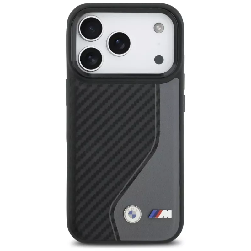 BMW M Carbon Logo MagSafe puzdro pre iPhone 17 Pro antracitová