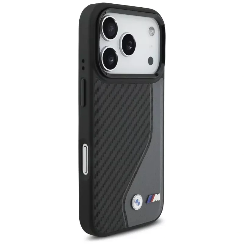 BMW M Carbon Logo MagSafe puzdro pre iPhone 17 Pro antracitová
