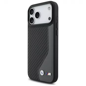 BMW M Carbon Logo MagSafe puzdro pre Apple iPhone 17 Pro Max antracitová