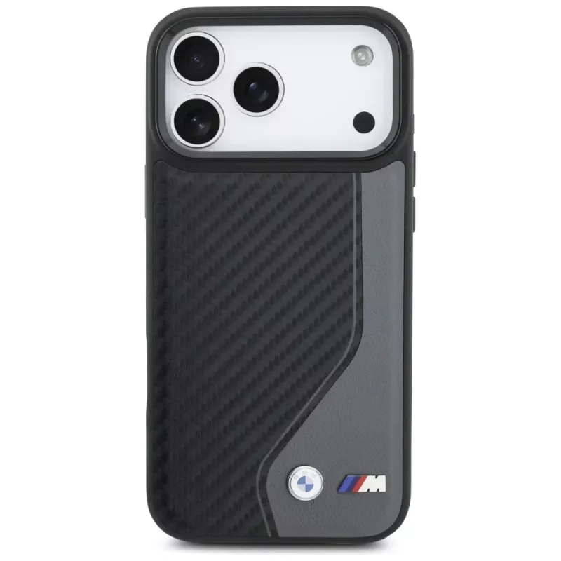 BMW M Carbon Logo MagSafe puzdro pre Apple iPhone 17 Pro Max antracitová