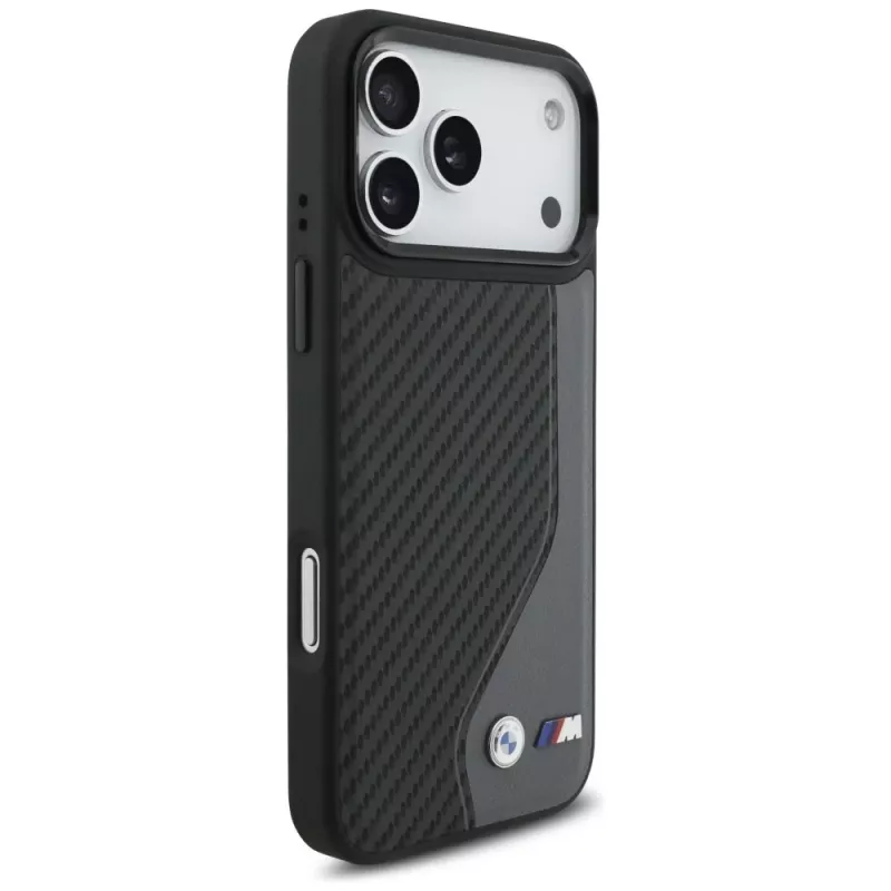 BMW M Carbon Logo MagSafe puzdro pre Apple iPhone 17 Pro Max antracitová
