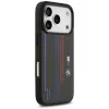 BMW M Kevlar Lines & Logo MagSafe puzdro pre iPhone 17 Pro, čierne