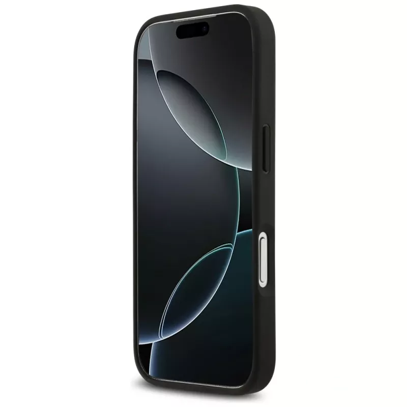 BMW M Kevlar Lines & Logo MagSafe puzdro pre iPhone 17 Pro, čierne