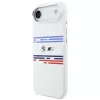 BMW M Silicon Horizontal Line MagSafe puzdro pre iPhone Air, biele