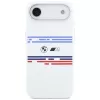 BMW M Silicon Horizontal Line MagSafe puzdro pre iPhone Air, biele