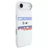 BMW M Silicon Horizontal Line MagSafe puzdro pre iPhone Air, biele