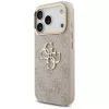 Guess 4G Big Classic Logo Big Strap Metal Buttons puzdro pre Apple iPhone 17 Pro, ružové