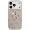 Guess 4G Big Classic Logo Big Strap Metal Buttons puzdro pre Apple iPhone 17 Pro, ružové