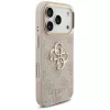 Guess 4G Big Classic Logo Big Strap Metal Buttons puzdro pre Apple iPhone 17 Pro, ružové