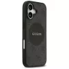 Guess 4G Circle Classic Logo MagSafe puzdro pre iPhone 17 (čierne)