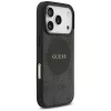 Guess 4G Circle Classic Logo MagSafe puzdro pre iPhone 17 Pro (čierne)