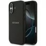 Guess Grained Ring MagSafe puzdro pre iPhone 17 - čierne