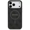 Guess 4G Ring Classic Logo MagSafe puzdro pre iPhone 17 Pro Max (čierne)