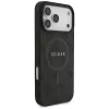Guess 4G Ring Classic Logo MagSafe puzdro pre iPhone 17 Pro Max (čierne)