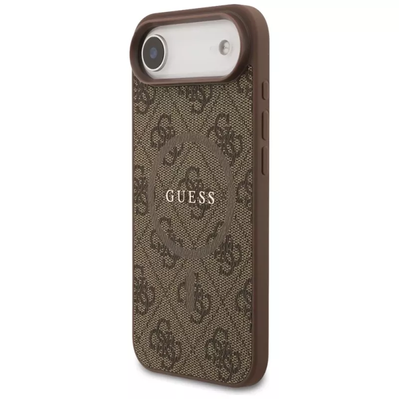 Guess puzdro 4G Ring Classic Logo MagSafe pre iPhone Air hnedá