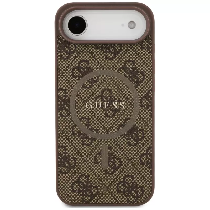Guess puzdro 4G Ring Classic Logo MagSafe pre iPhone Air hnedá
