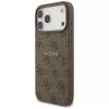 Guess puzdro 4G Ring Classic Logo MagSafe pre iPhone 17 Pro Max hnedá