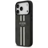Guess puzdro 4G Printed Stripes MagSafe pre iPhone 17 Pro čierna