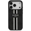 Guess puzdro 4G Printed Stripes MagSafe pre iPhone 17 Pro čierna