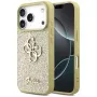 Guess puzdro Fixed Glitter Big 4G pre Apple iPhone 17 Pro zlatá