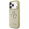 Guess puzdro Fixed Glitter Big 4G pre Apple iPhone 17 Pro zlatá