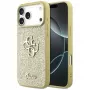 Guess puzdro Fixed Glitter Big 4G pre iPhone 17 Pro Max zlatá