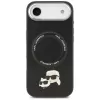 KARL LAGERFELD Karl & Choupette Pins MagSafe puzdro pre iPhone Air čierna